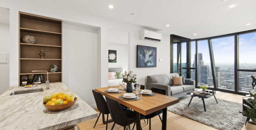 2 bedroom apartment in Melbourne CBD